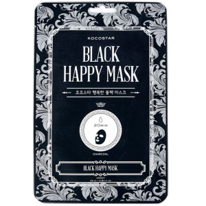 Masca fata Happy Mask Black, 25ml, Kocostar Princess
