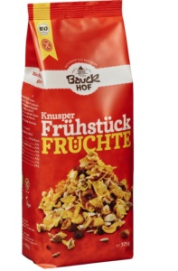 Mic dejun crocant cu fructe fara gluten ECO, 325 g, Bauck Hof