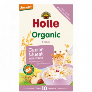 Mix de cereale cu fructe Eco 10 luni+, 250g, Holle