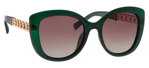 Ochelari de soare RES170-2, Negru-verde, Brilo