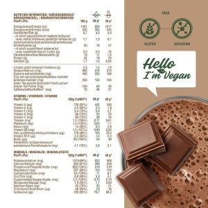 One Meal Prime Vegan Chocolate Bliss, 360g, Nupo - Img 2
