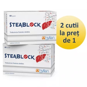 Pachet Steablock, 60 + 60 capsule, Hyllan