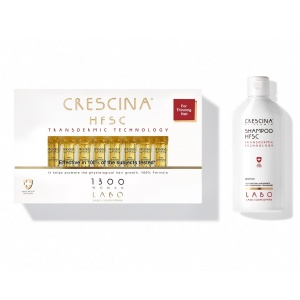 Pachet Tratament Crescina Transdermic Re-Growth HFSC 1300 Woman, 20 fiole + Sampon Crescina Transdermic HFSC Woman, 200ml, Labo - Img 2