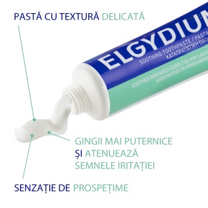 Pasta de dinti pentru gingii iritate, 75ml, Elgydium - Img 3