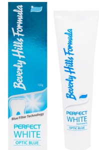 Pasta de dinti Perfect White Optic Blue, 100ml, Beverly Hills