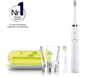 Periuta de dinti electrica PHILIPS Sonicare Diamond Clean HX9332/04, 5 programe, 62000 miscari/min