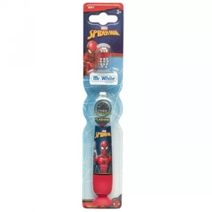 Periuta de dinti LED Soft pentru copii SpiderMan, +3 ani, Mr.White