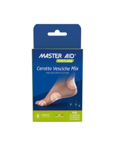 Plasturi hidrocoloidali pentru basici Mix Foot Care, 6 bucati, Master-Aid