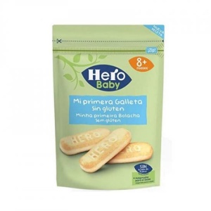 Primii mei biscuiti fara gluten 8 luni+, 150 g, Hero Baby