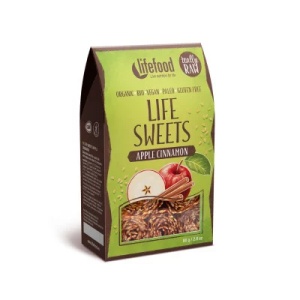 Rulouri raw eco cu in, mar si scortisoara, 80g, Lifefood