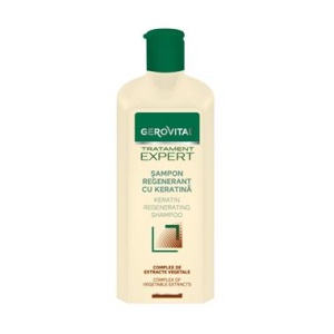 Sampon regenerant cu keratina Tratament Expert, 250ml, 11470, Gerovital
