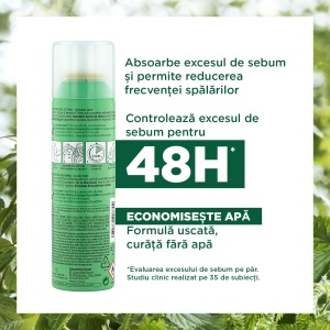 Sampon uscat cu extract de urzica, 150ml, Klorane - Img 3