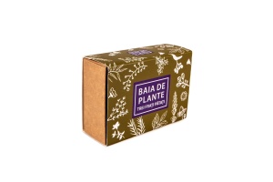 Sapun natural cu trei frati patati, 100g, Baia de Plante - Img 2