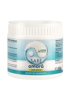 Sare amara Epsom, 500g, Adya Green Pharma