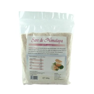 Sare roz fina de Himalaya, 500g, Deco Italia