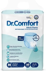 Scutece Adulți Chilot M, 10buc, Dr Comfort