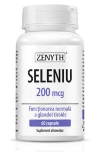 Seleniu, 200mcg, 60 capsule, Zenyth