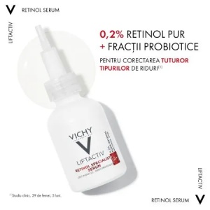 Ser antirid Liftactiv Retinol Specialist pentru riduri pronuntate, 30ml, VICHY - Img 6