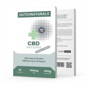 Set Plasturi CBD eliberare de pana la 36 ore, 30mg, 30 bucati, Dutch