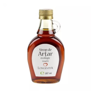 Sirop de Arțar ecologic, 187ml, Longevita - Img 2