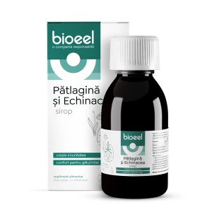 Sirop de patlagina si echinacea, 120ml, Bioeel