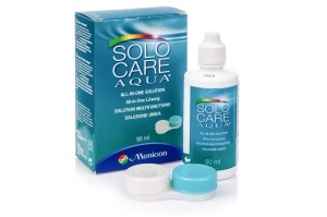 Solutie pentru lentile de contact SoloCare Aqua, 90ml, Alcon