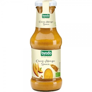 Sos curry cu mango eco fara gluten, 250ml, Byodo