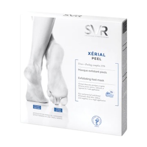 Sosete exfoliante pentru picioare Xerial cu 5% uree, 2 x 20ml, SVR