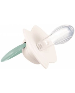 Suzeta simetrica din silicon Pure color bej 18l+, 2 bucati, 22/657,Canpol - Img 4