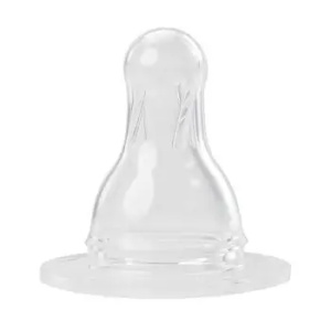 Tetina silicon rotunda pentru hrana, 2 bucati, 17303, Baby Nova