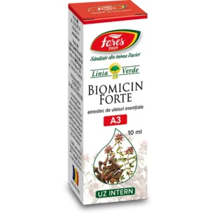 Ulei Biomicin Forte, A3, 10 ml, Fares - Img 1