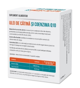 Ulei catina + coenzima Q10 x 30cps - Img 2