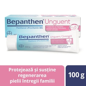 Unguent Bepanthen cu panthenol 5% pentru iritatiile de scutec Bepanthen, 100g, Bayer - Img 2