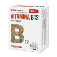 Vitamina B12, 30 capsule, Parapharm