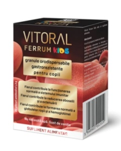 Vitoral Ferrum copii x 20pl