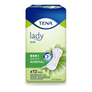 Absorbante pentru incontinenta urinara Lady Slim Normal, 12 bucati, Tena