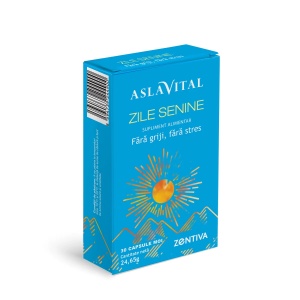 Aslavital Zile Senine, Zentiva, Supliment alimentar pentru zile fara griji si fara stres - Img 2