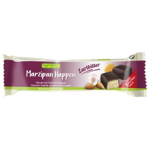 Baton eco martipan cu glazura amaruie, 50g, Rapunzel