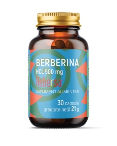 Berberina HCL, 500mg, 30cps, Remedia