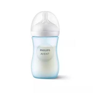 Biberon Natural Response 1L+ albastru, 260ml, SCY903/21, Avent