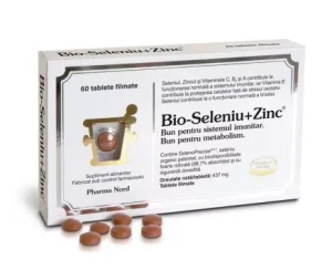Bio-Seleniu + Zinc, 60 tablete, Pharma Nord