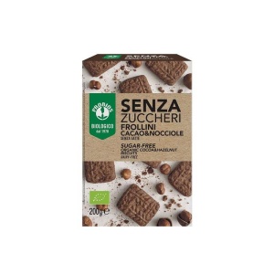 Biscuiți bio cacao și alune, 200g, Probios Italia - Img 2