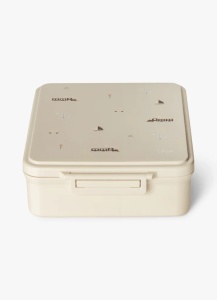 Caserola pentru pranz cu 4 compartimente + 1 recipient termo, model Vehicule, Citron