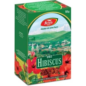 Ceai hibiscus, 50g, U103, Fares