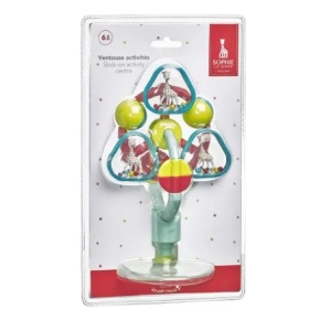 Centru de activitati cu ventuza Girafa Sophie, 6luni+, 230781, Vulli