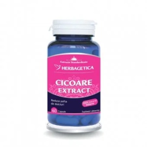 Cicoare Extract, 60 capsule, Herbagetica