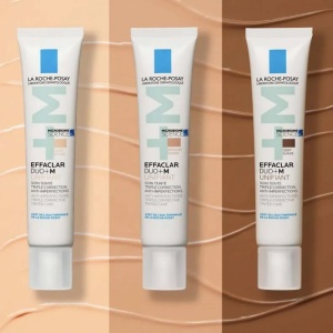 Crema anti-imperfectiuni uniformizatoare Effaclar Duo+M, nuanta Medium, 40ml, La Roche-Posay - Img 2