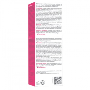 Crema calmanta Sensibio Defensive Legere, 40 ml, Bioderma - Img 3
