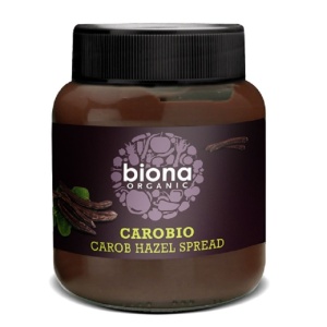 Crema Carobio cu alune de padure si roscove ECO, 350 g, Biona