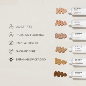 Crema coloranta de fata BB Cream 15 Rose Ivory Cica Clearing, 30 ml, Purito - Img 2